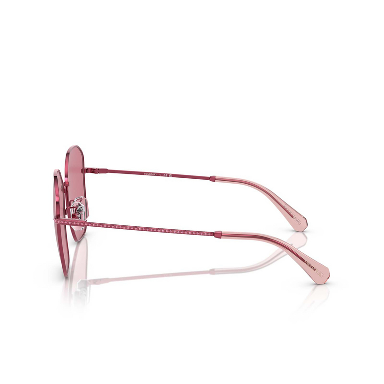 Lunettes de soleil Swarovski SK7012D 401284 rose - 3/4