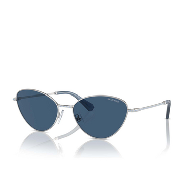 Swarovski SK7014 Sunglasses 400155 silver - three-quarters view