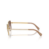 Lunettes de soleil Swarovski SK7015 400713 yellow gold - Vignette du produit 3/4