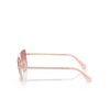 Swarovski SK7015 Sunglasses 4013A5 pale gold - product thumbnail 3/4