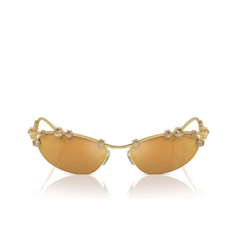 Lunettes de soleil Swarovski SK7016 40047P gold - 1/4