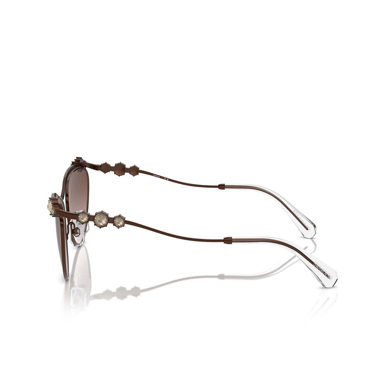 Lunettes de soleil Swarovski SK7017 400213 brown - 3/4