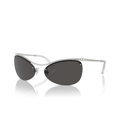 Swarovski SK7018 Sunglasses 400187 silver - three-quarters view