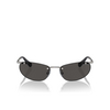 Gafas de sol Swarovski SK7019 400187 matte silver - Miniatura del producto 1/4