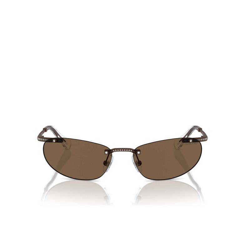 Swarovski SK7019 Sunglasses 400273 matte brown - 1/4