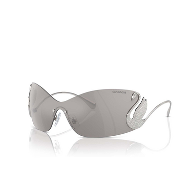 Swarovski SK7020 Sunglasses 40016G silver - three-quarters view