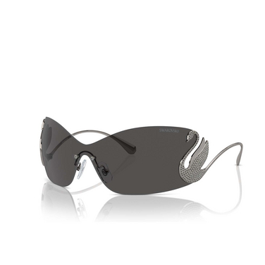 Swarovski SK7020 Sunglasses 400987 gunmetal - three-quarters view