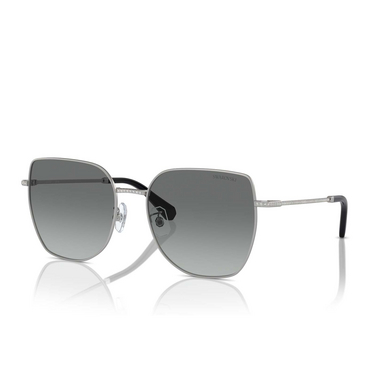 Swarovski SK7021D Sunglasses 400111 matte silver - three-quarters view