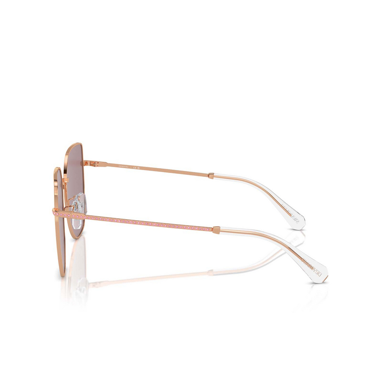 Gafas de sol Swarovski SK7021D 40147N rose gold - 3/4