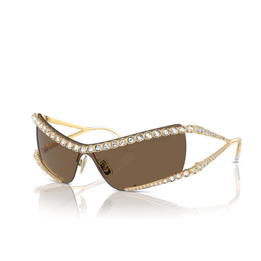 Swarovski SK7022 Sonnenbrillen 400473 gold - Dreiviertelansicht
