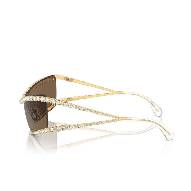 Lunettes de soleil Swarovski SK7022 400473 gold - 3/4