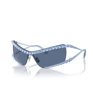 Swarovski SK7022 Sunglasses 400555 light blue - three-quarters view