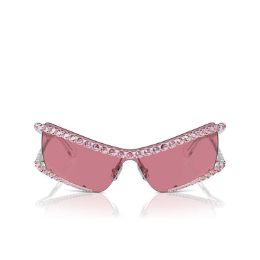 Gafas de sol Swarovski SK7022 402384 silver - Vista delantera