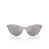 Lunettes de soleil Swarovski SK7023 40096G gunmetal - Vignette du produit 1/4