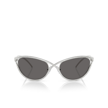 Lunettes de soleil Swarovski SK7025 400187 silver - Vue de face