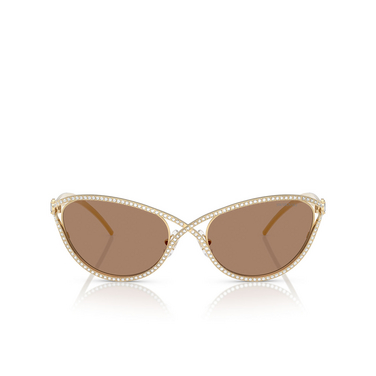 Gafas de sol Swarovski SK7025 400473 gold - Vista delantera