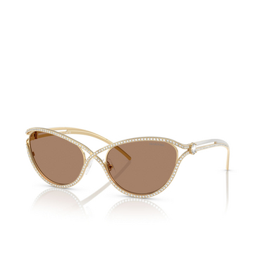 Swarovski SK7025 Sunglasses 400473 gold - three-quarters view