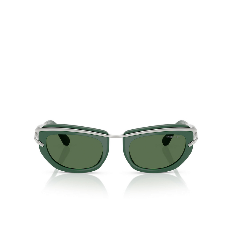 Occhiali da sole Swarovski SK7026 403671 dark green - 1/4