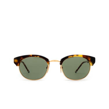 Thom Browne UES702A Sunglasses 215 med brown - front view