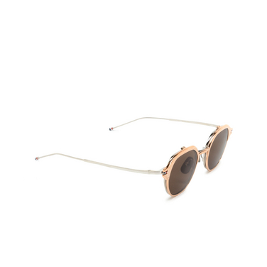 Gafas graduadas Thom Browne UES812A 710 rose gold - Vista tres cuartos