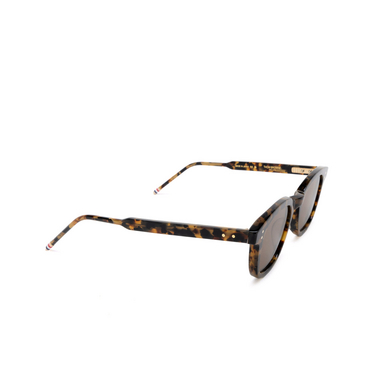 Thom Browne UES921A Sunglasses 205 dark brown - three-quarters view