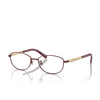 Lunettes de vue Tiffany TF1154TD 6015 bordeaux - Vignette du produit 2/4