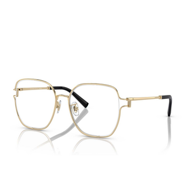 Tiffany TF1155D Eyeglasses 6021 pale gold - three-quarters view