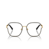 Occhiali da vista Tiffany TF1155D 6197 black on gold - anteprima prodotto 1/4