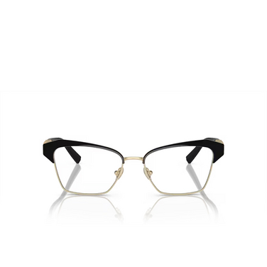 Gafas graduadas Tiffany TF1156B 6021 black on pale gold - Vista delantera