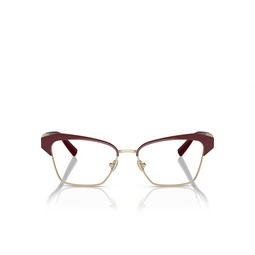 Tiffany TF1156B Eyeglasses 6185 burgundy on pale gold