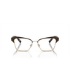 Tiffany TF1156B Eyeglasses 6204 brown on pale gold - product thumbnail 1/4