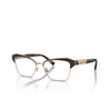 Gafas graduadas Tiffany TF1156B 6204 brown on pale gold - Miniatura del producto 2/4