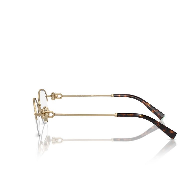 Tiffany TF1158TD Eyeglasses 6021 pale gold opaque - 3/4