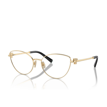 Gafas graduadas Tiffany TF1159B 6021 pale gold - Vista tres cuartos