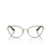 Occhiali da vista Tiffany TF1159B 6164 black on pale gold - anteprima prodotto 1/4