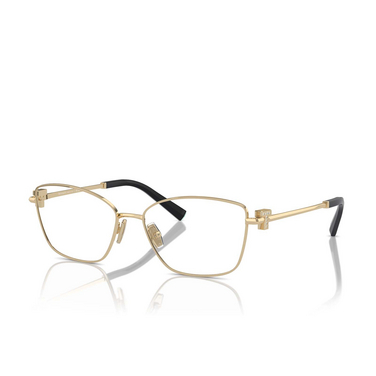 Tiffany TF1160B Eyeglasses 6021 pale gold - three-quarters view