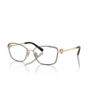 Tiffany TF1160B Eyeglasses 6164 black on pale gold - product thumbnail 2/4