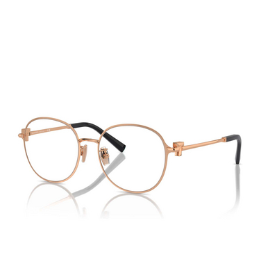 Tiffany TF1161D Eyeglasses 6105 rose gold - three-quarters view