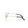 Tiffany TF1163B Korrektionsbrillen 6164 black on pale gold - Produkt-Miniaturansicht 3/4