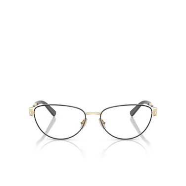 Tiffany TF1164B Eyeglasses 6164 black on pale gold - front view