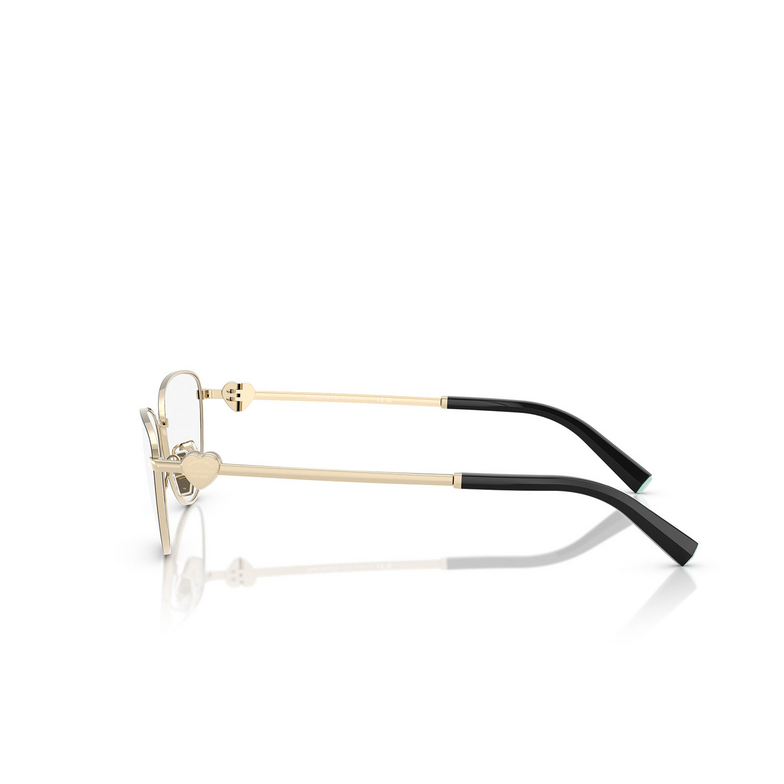 Tiffany TF1164B Eyeglasses 6164 black on pale gold - 3/4