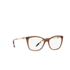 Tiffany TF2160B Eyeglasses 8255 brown on pink grey - product thumbnail 2/4