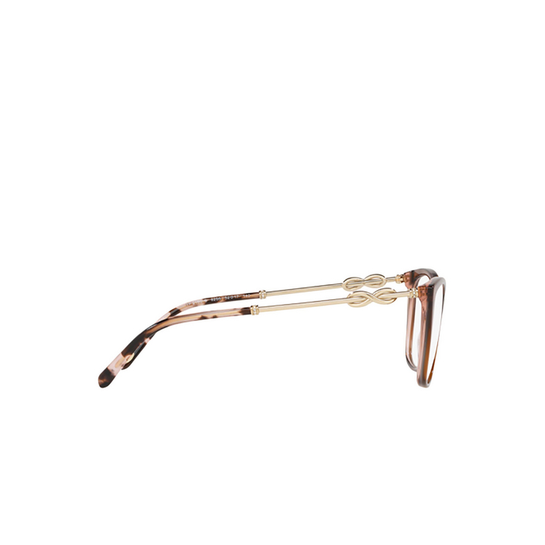 Tiffany TF2160B Eyeglasses 8255 brown on pink grey - 3/4