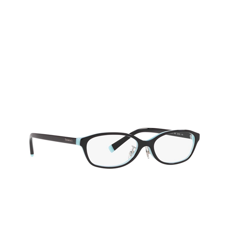Tiffany TF2182D Eyeglasses 8055 black on tiffany blue - 2/4