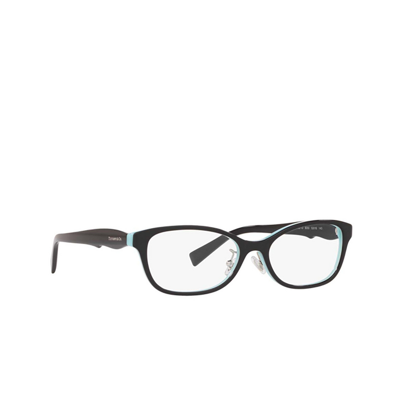 Tiffany TF2187D Eyeglasses 8055 black on tiffany blue - 2/4