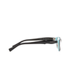 Tiffany TF2187D Eyeglasses 8055 black on tiffany blue - product thumbnail 3/4