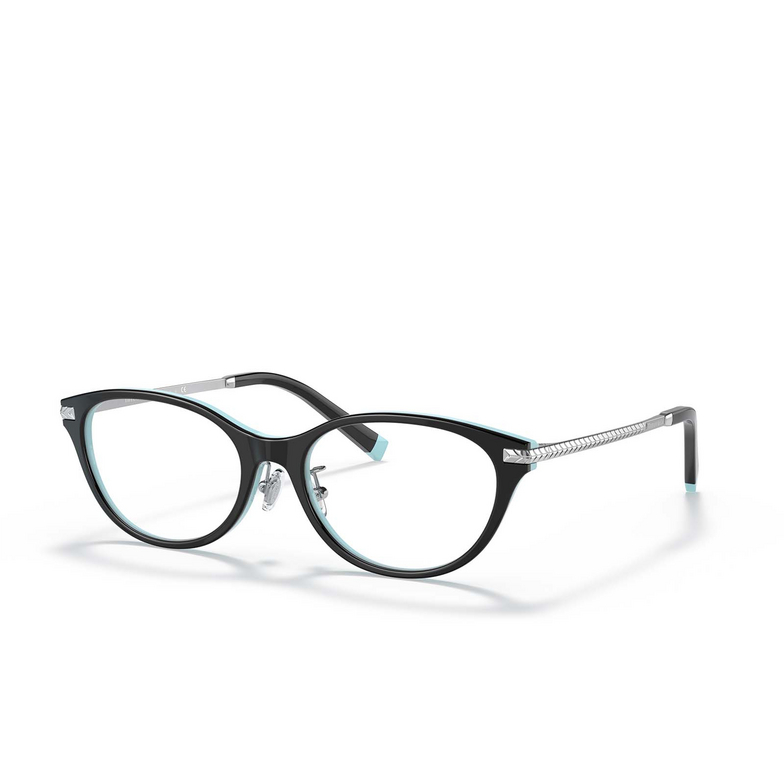 Tiffany TF2210D Eyeglasses 8055 black on tiffany blue - 2/4