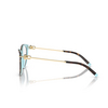 Tiffany TF2217 Eyeglasses 8134 havana on tiffany blue - product thumbnail 3/4