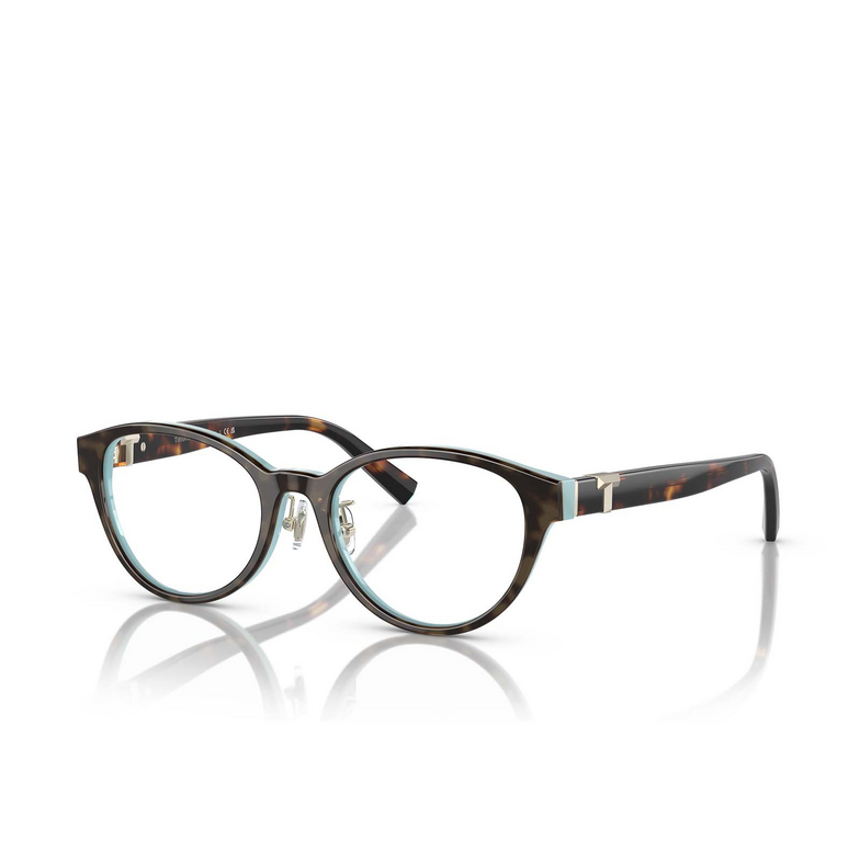 Gafas graduadas Tiffany TF2236D 8134 havana on tiffany blue - 2/4