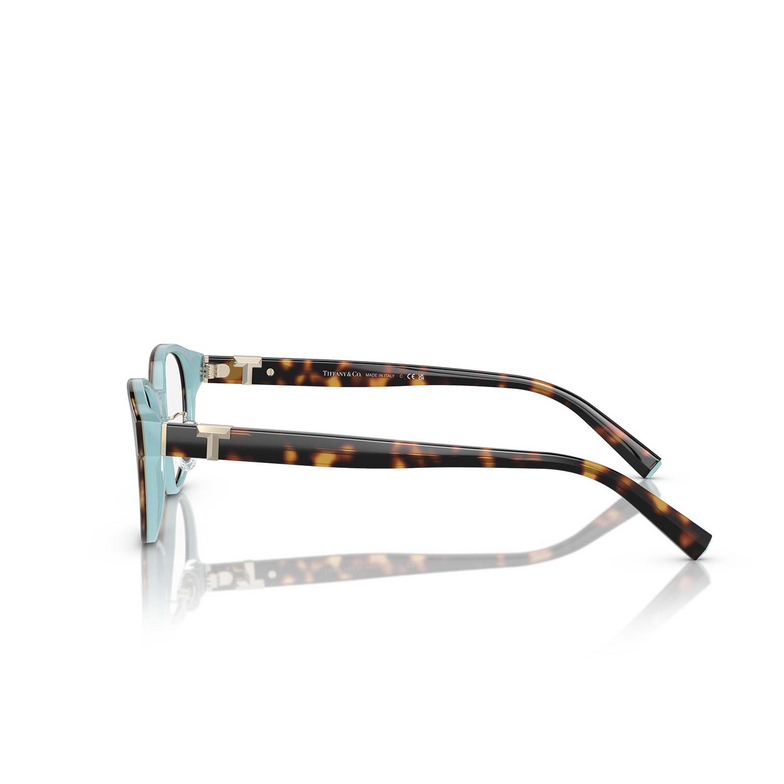 Tiffany TF2236D Korrektionsbrillen 8134 havana on tiffany blue - 3/4